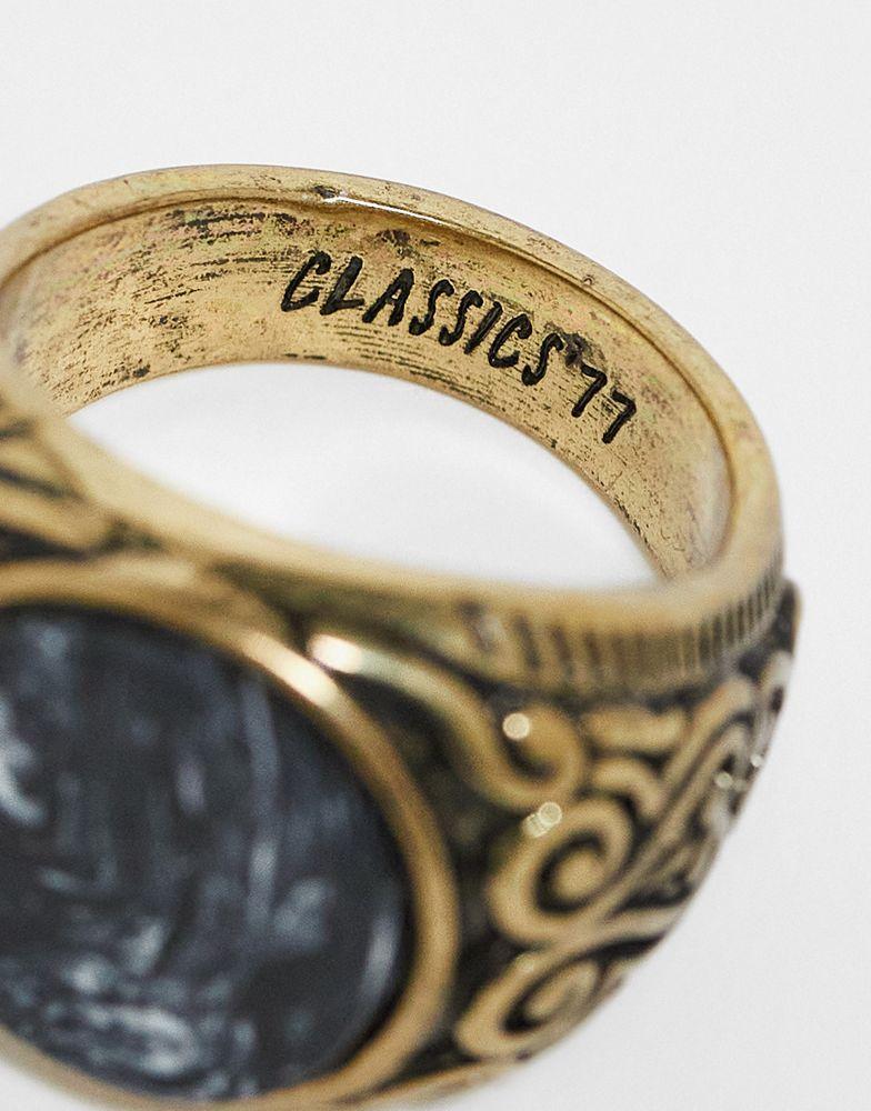 Classics 77 Classics 77 el  dorado signet ring in gold