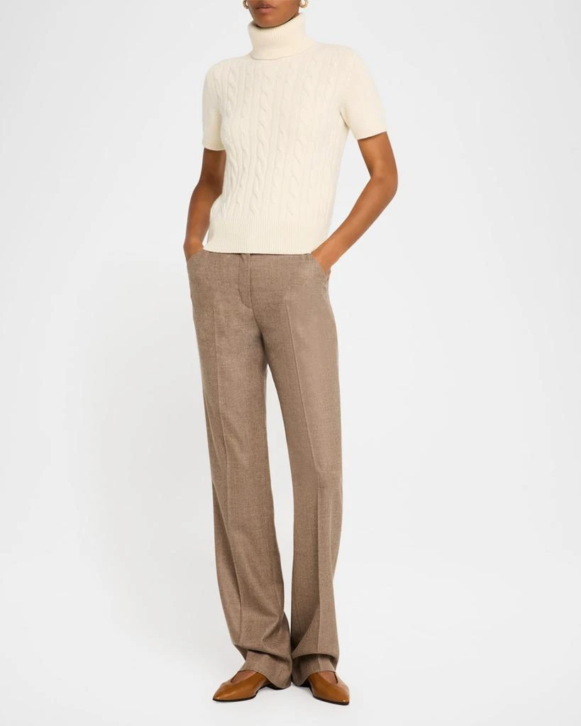 Loro Piana Jubilee Cable Baby Cashmere Turtleneck Sweater 2