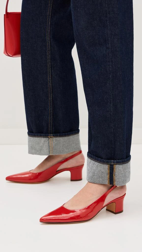 Mansur Gavriel Pointy Toe Slingback Pumps 2