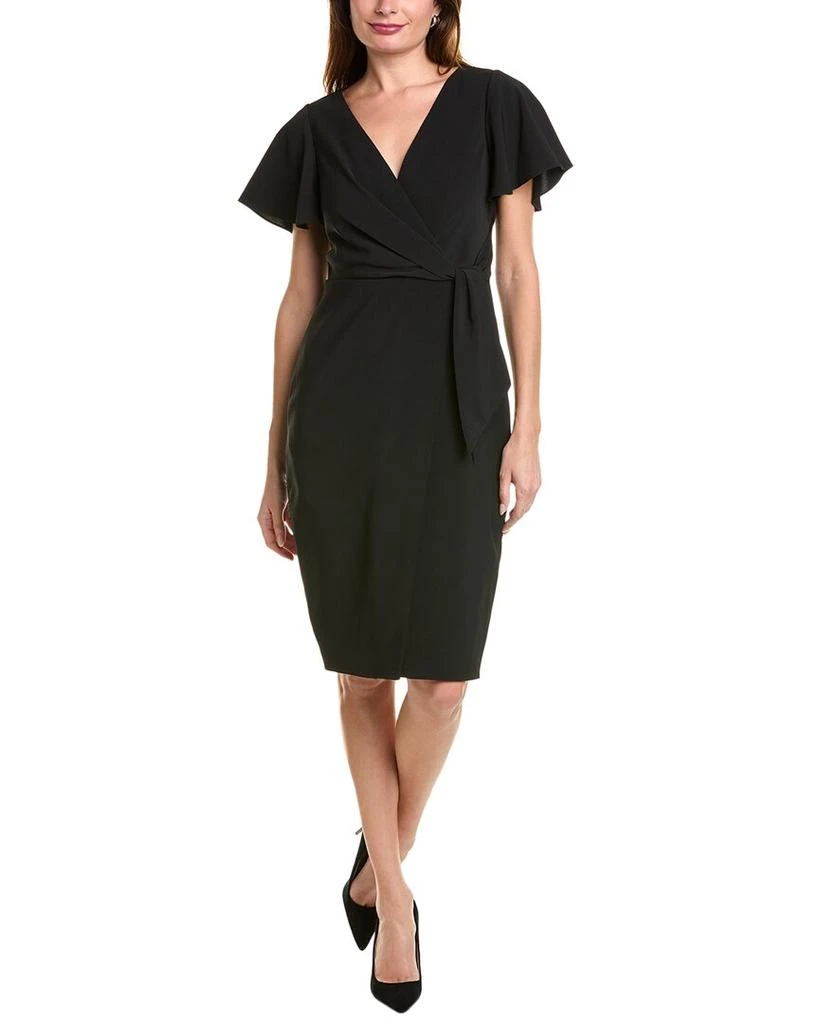 Tahari Faux Wrap Dress 1
