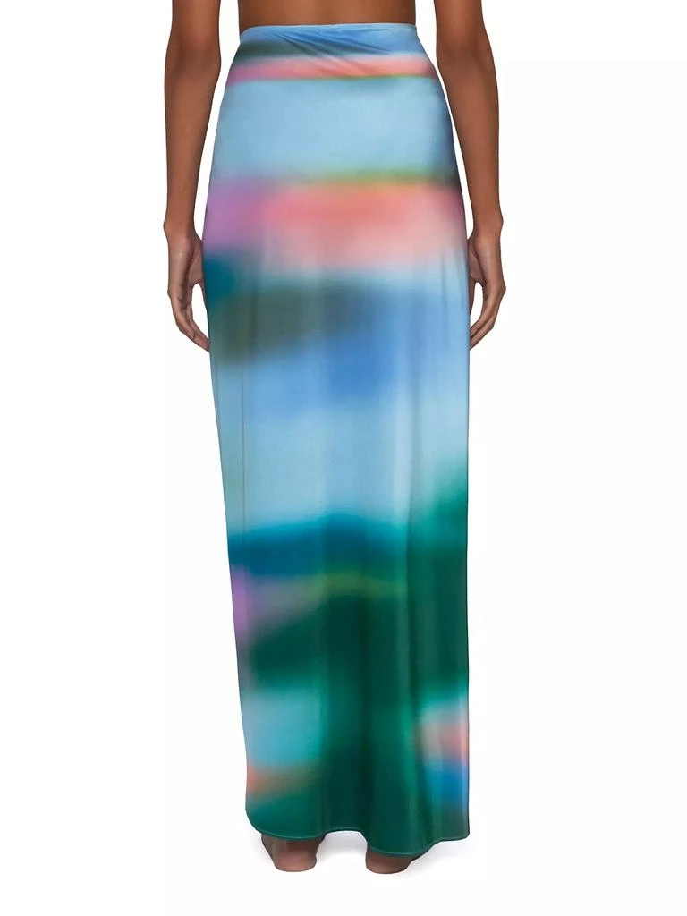 Baobab Isla Tie-Dye Cover-Up Maxi Skirt 6