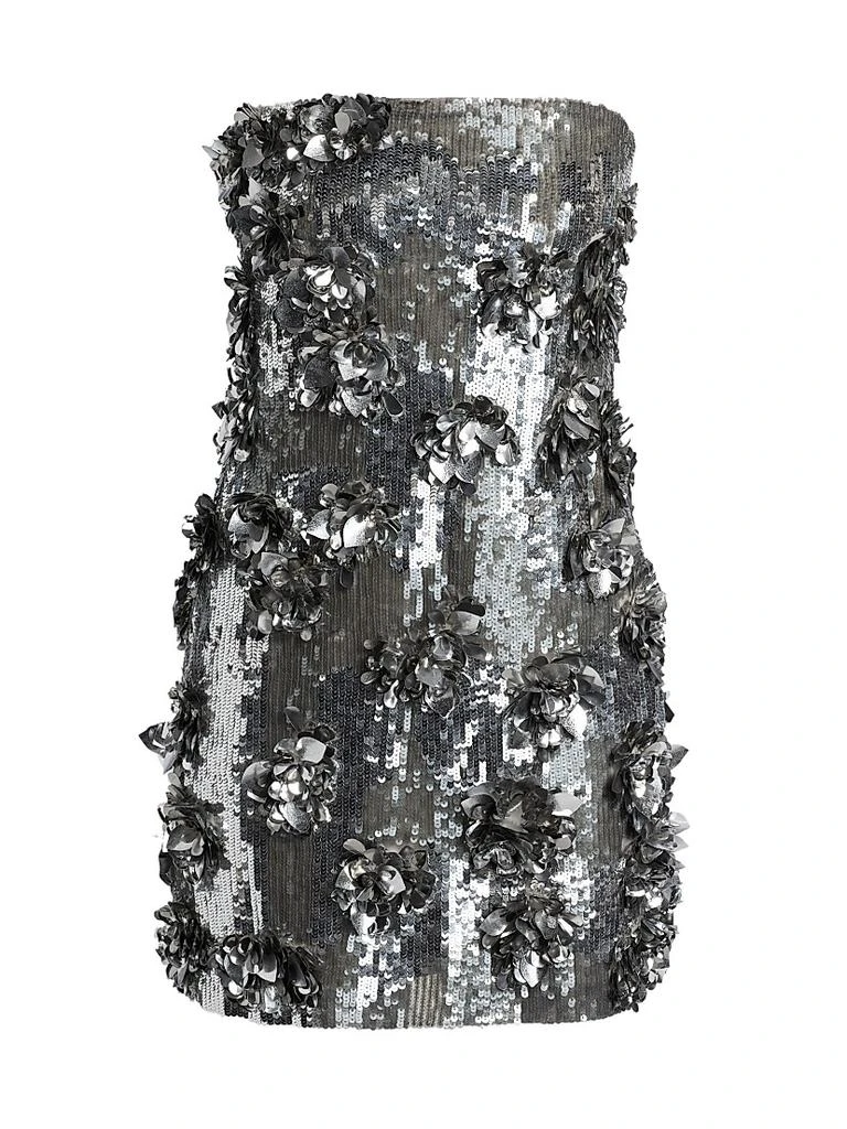 mini beaded white dress Zayla Beaded Mini Dress