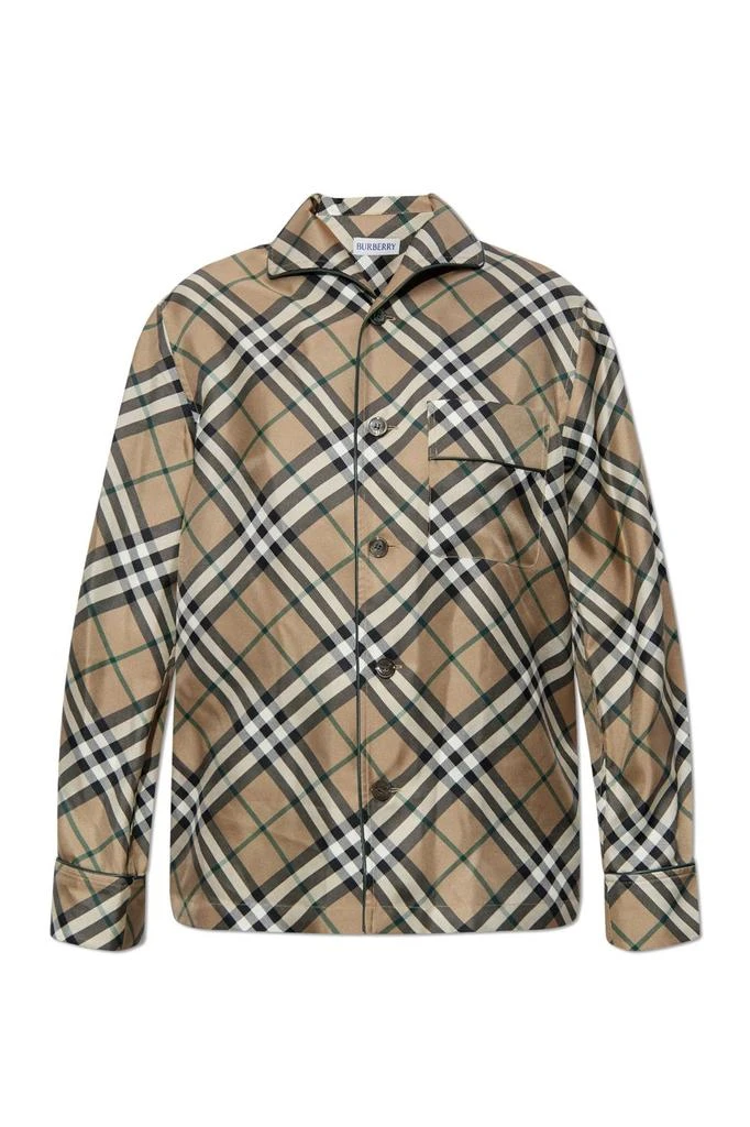 Burberry Burberry Checked Pyjama Shirt from Cettire