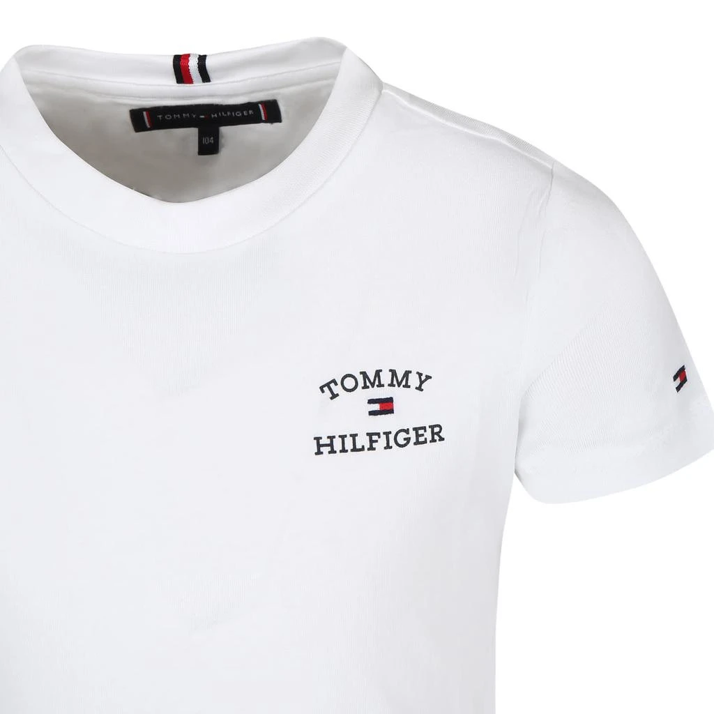 Tommy Hilfiger White T-shirt For Boy With Logo 3