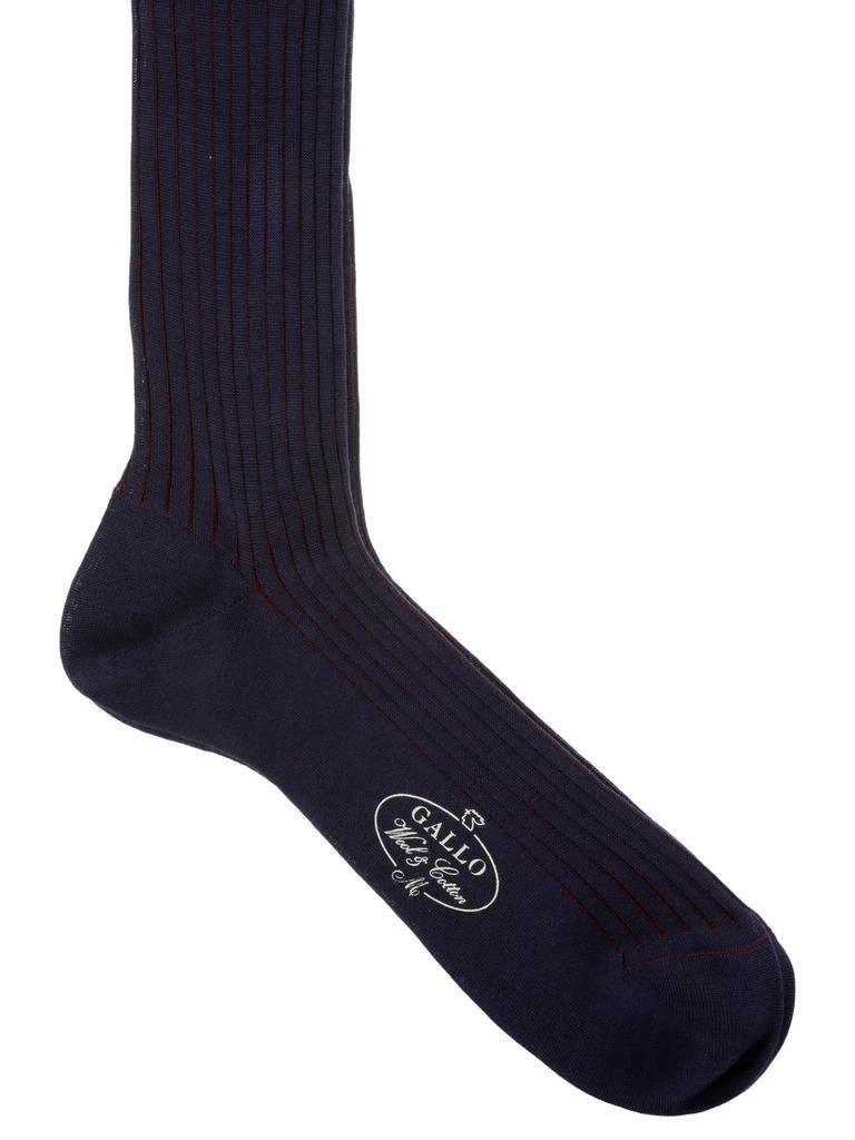 GALLO Gallo Ribbed Knee-High Socks 2