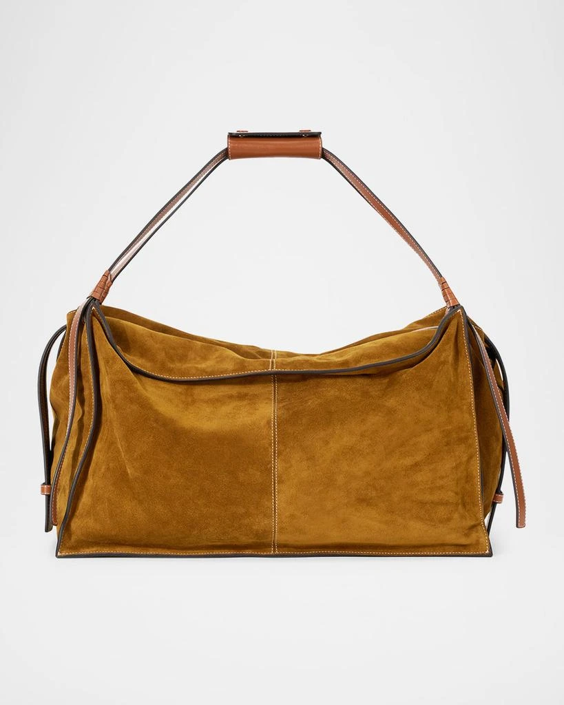 Staud Harold Suede Hobo Bag 1