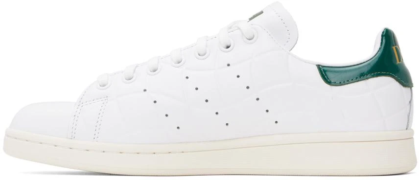 Dime White & Khaki adidas Originals Edition Stan Smith Sneakers 3