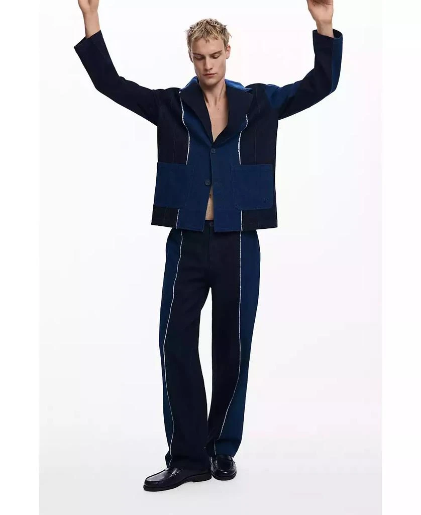 Desigual Men's Blazer with combined seams 6