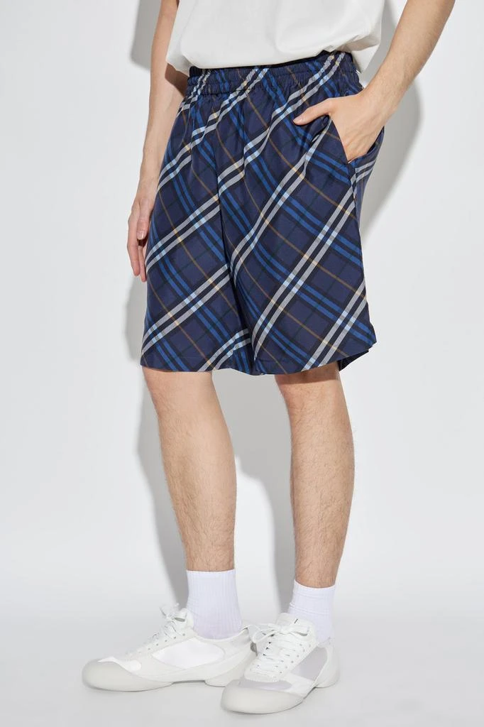 Burberry Burberry Check Pattern Knee-Length Shorts 2