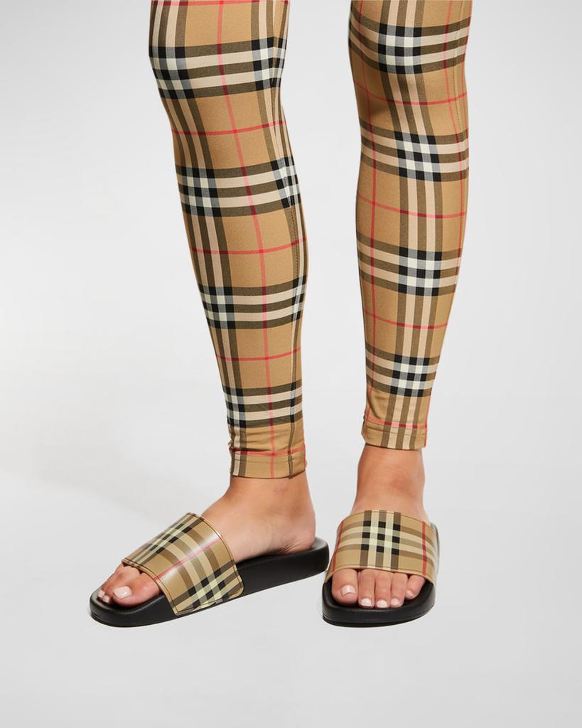 Burberry Furley Vintage Check Slide Sandals