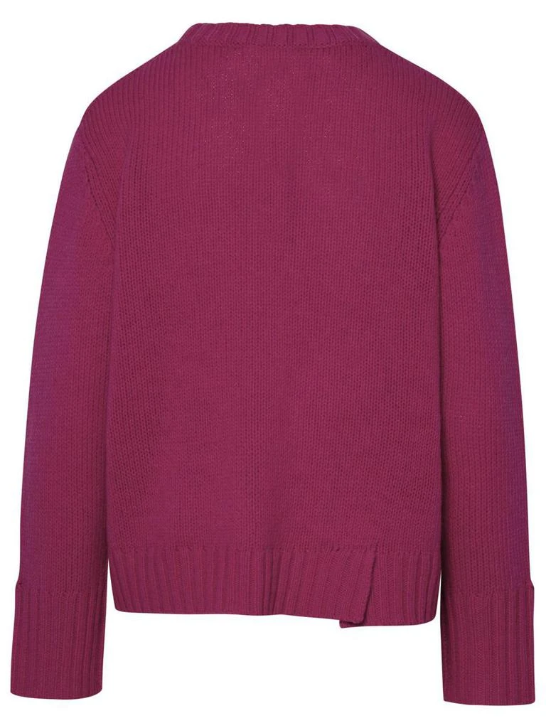 360 Cashmere 360 Cashmere 'Karine' Sweater In Fuchsia Cashmere Blend 3