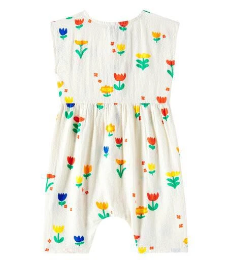 BOBO CHOSES Baby Garden Party floral cotton playsuit 2