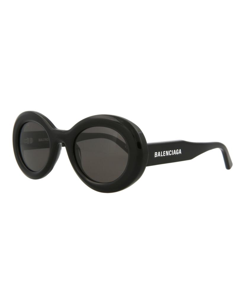 Balenciaga Round-Frame Acetate Sunglasses