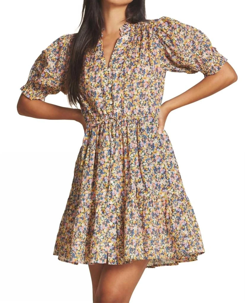 TROVATA Phoebe Dress In Belle Rives 1
