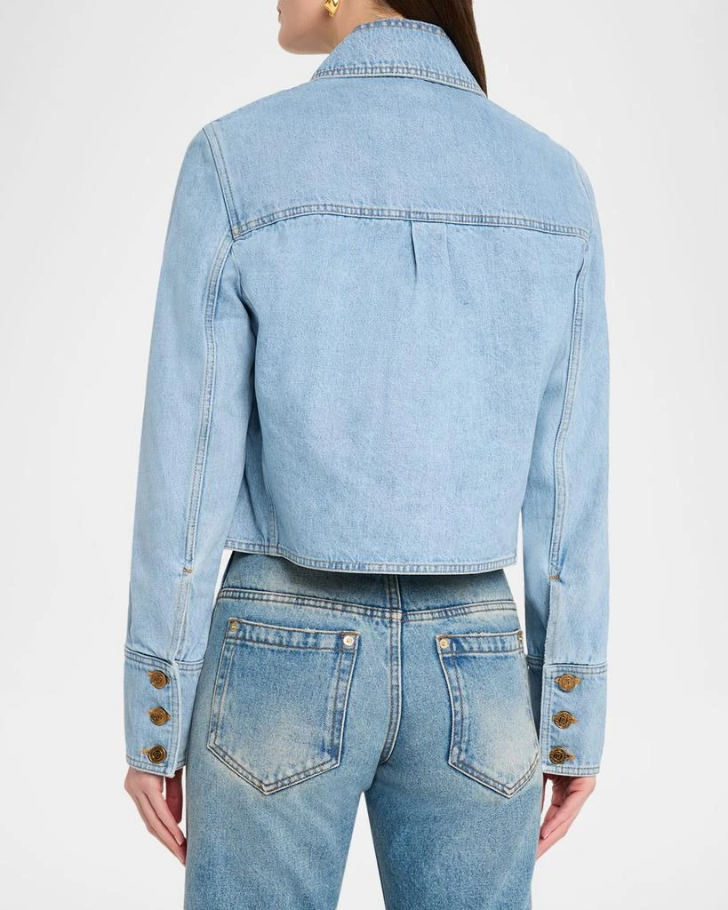 Balmain Two-Pocket Denim Jacket 3