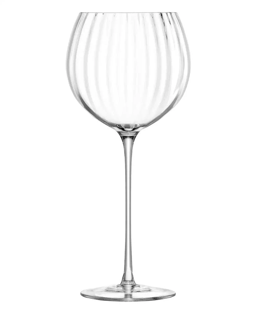 LSA International Aurelia Balloon Glass 19oz Clear Optic x 2 2
