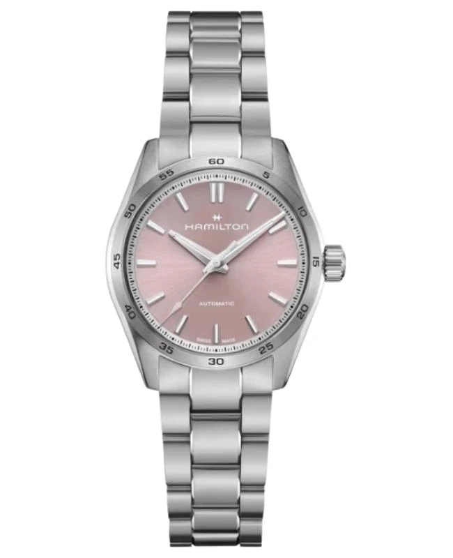 Hamilton Hamilton Jazzmaster Performer Auto Pink Dial Stainless Steel Women's Watch H36105171 1