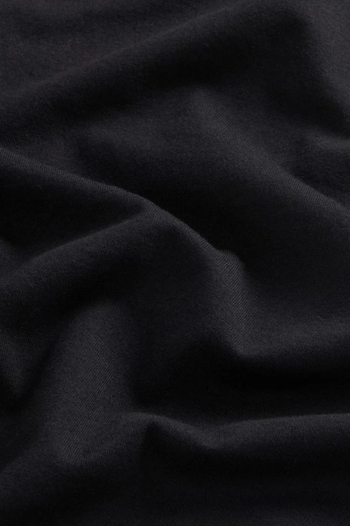 Woolrich Pure Cotton T-Shirt with Logo - Men - Black 7