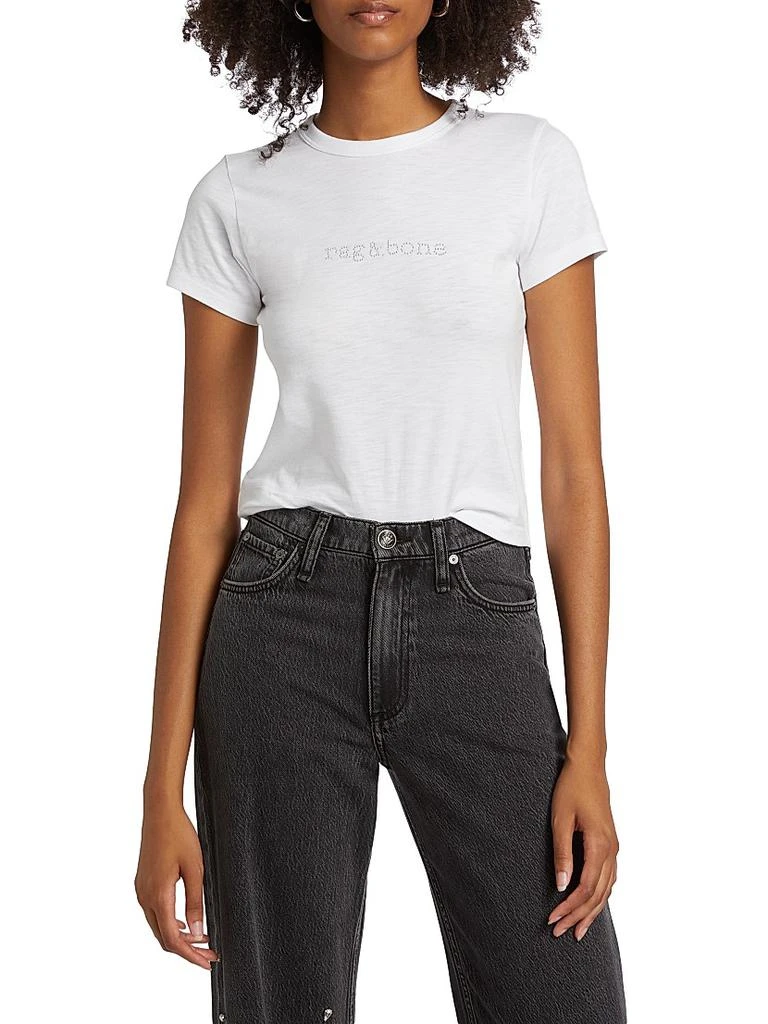 Rag & Bone Logo-Studded Short-Sleeve T-Shirt 3