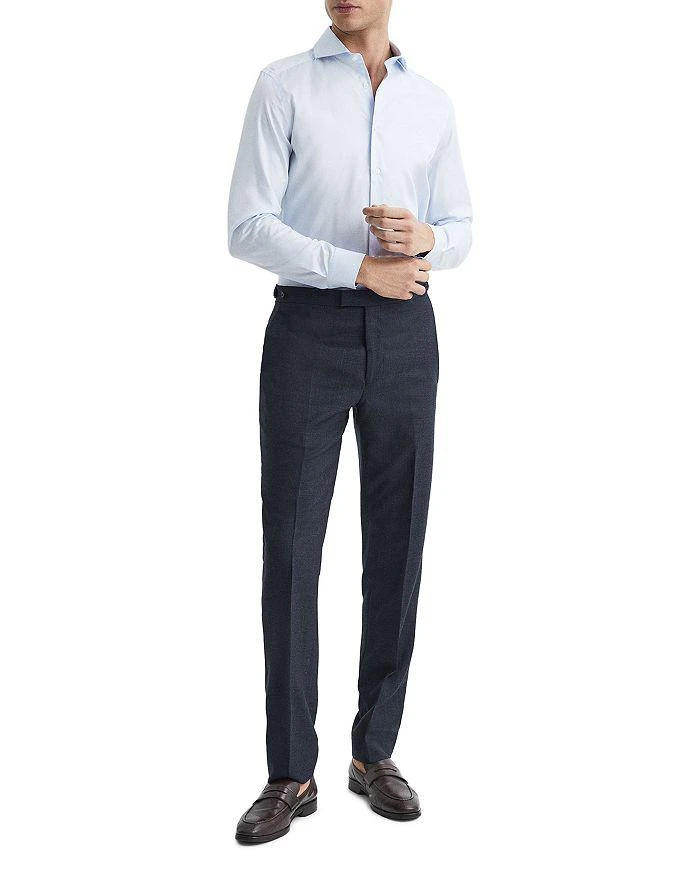 REISS Dunn Textured Slim Fit Pants 3