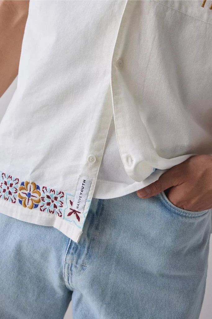 Native Youth Native Youth Lorek Embroidered Shirt 3