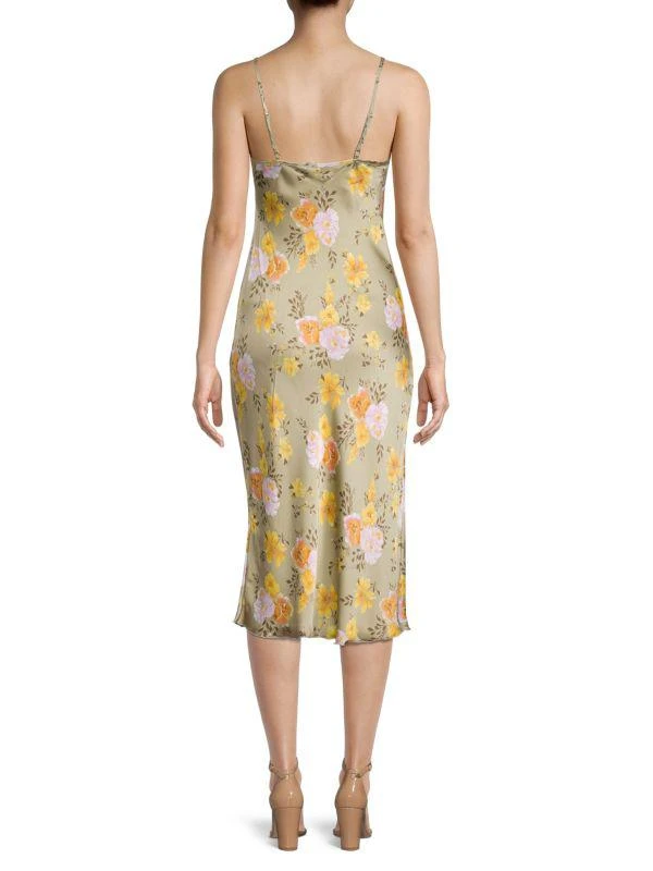 Bebe Satin Slip Dress 2