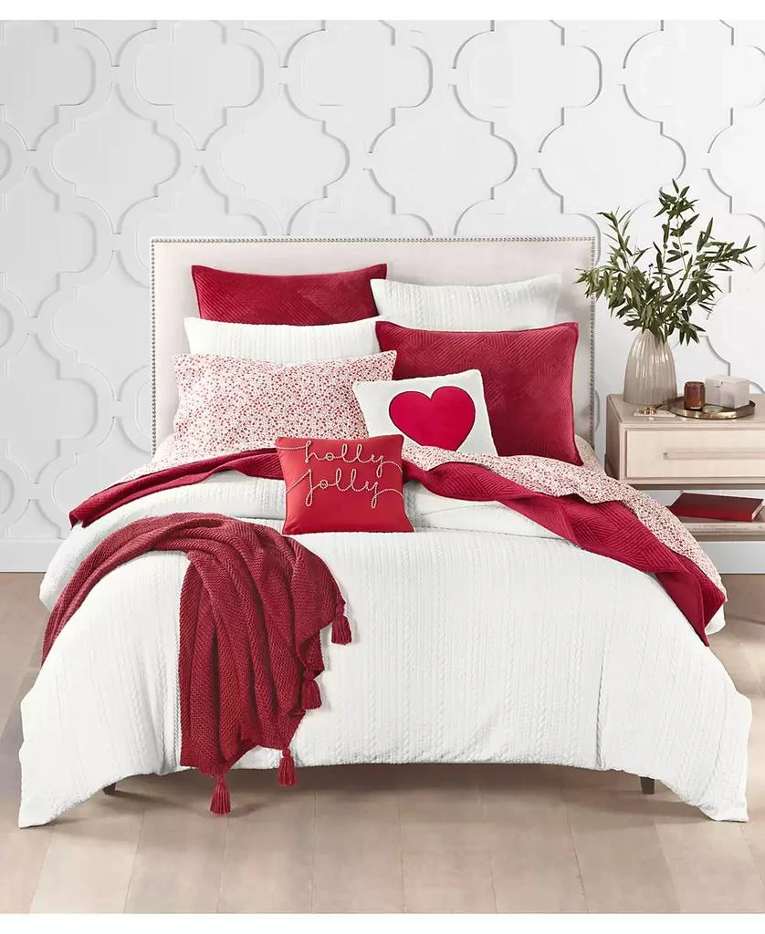 Charter Club LAST ACT! Cable Knit 3-Pc. Comforter Set, Full/Queen, Exclusively at Macy’s 5