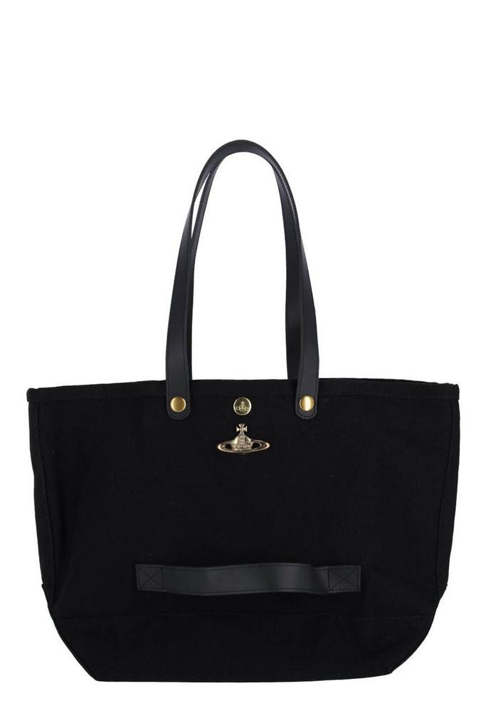 Vivienne Westwood Vivienne Westwood Orb Plaque Top Handle Bag