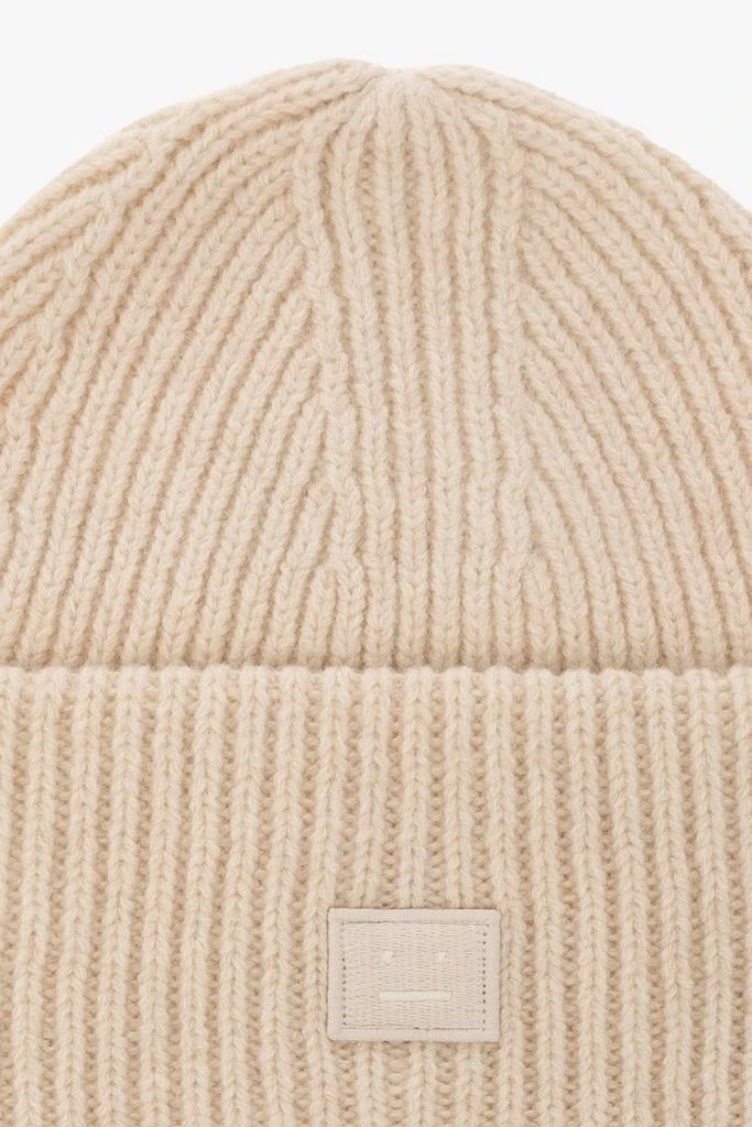 Acne Studios Acne Studios Logo Patch Ribbed Beanie 2
