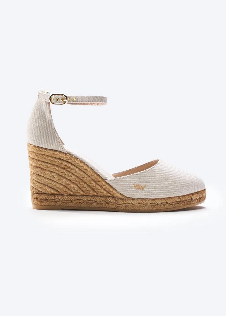 Viscata Estartit Canvas Wedges 1