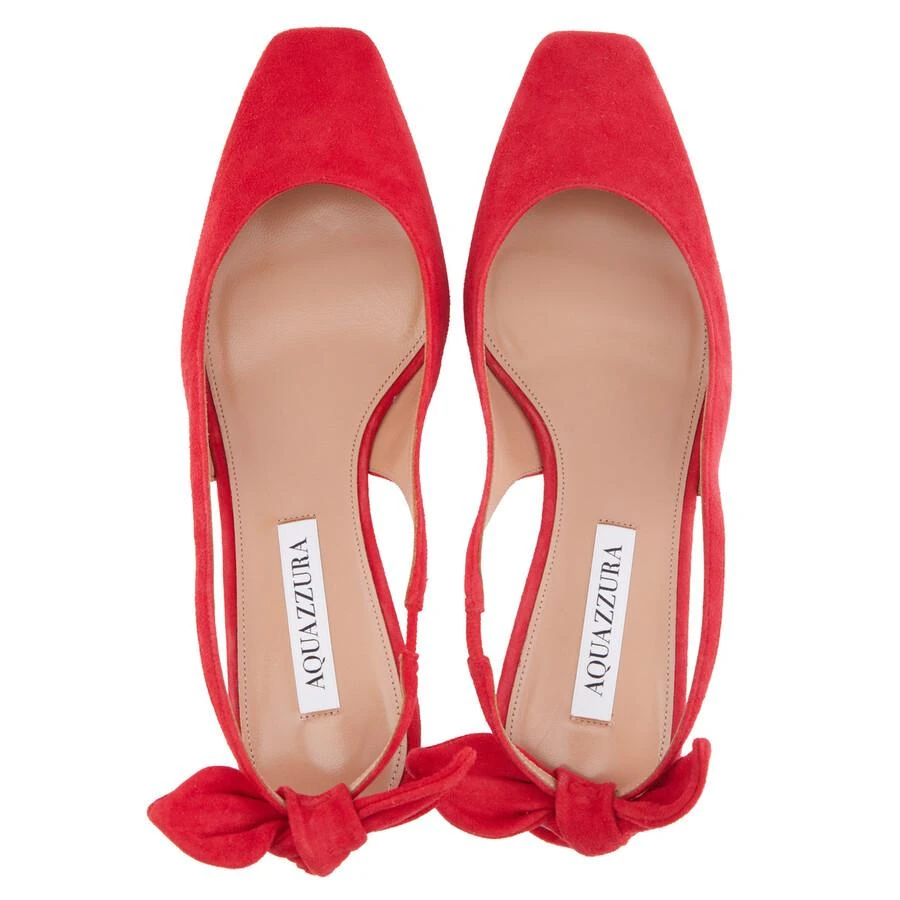 Aquazzura Very Bow Tie Slingback Pumps 3