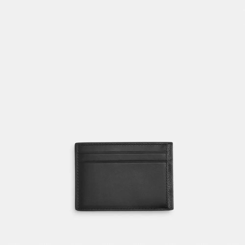 Coach Compact Billfold Wallet In Signature Canvas 2