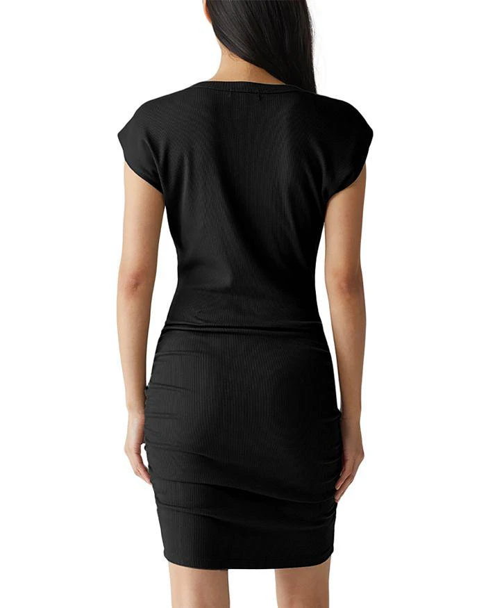 Michael Stars Ricci Ruched T Shirt Dress 2