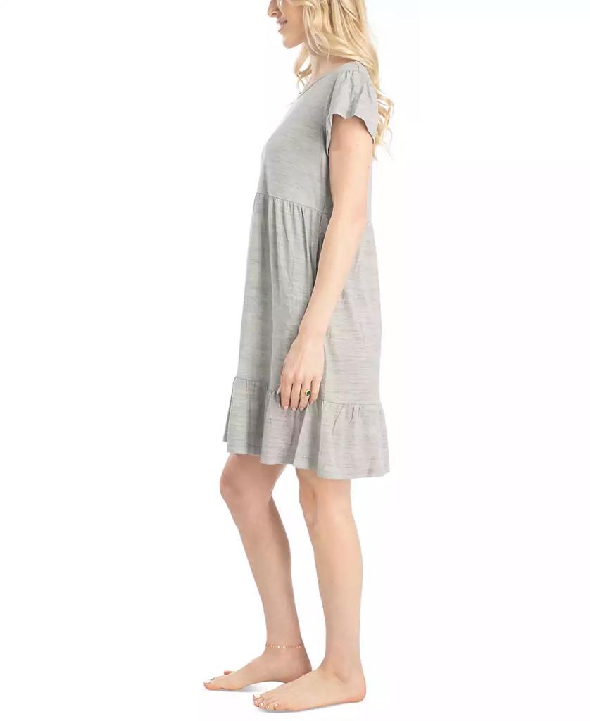 MUK LUKS Women's Daydream Tiered Sleep & Lounge Dress