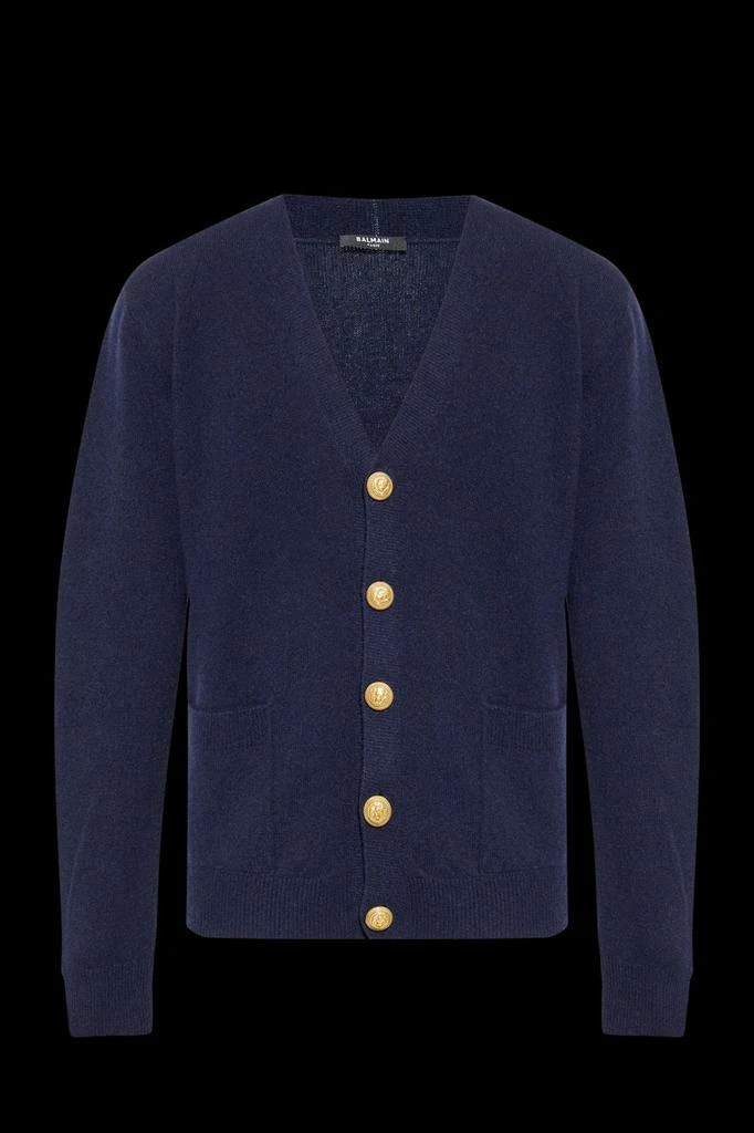 Balmain Balmain V-Neck Cardigan from Cettire