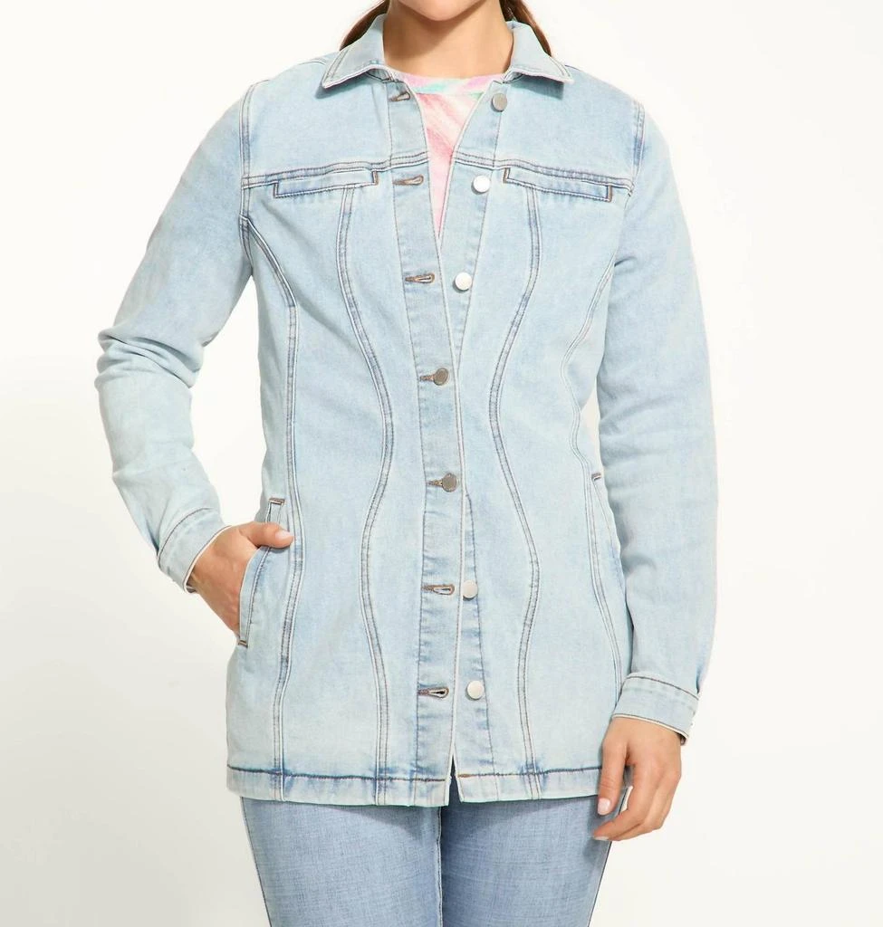 FDJ Fdj - Women
s Long Denim Jacket