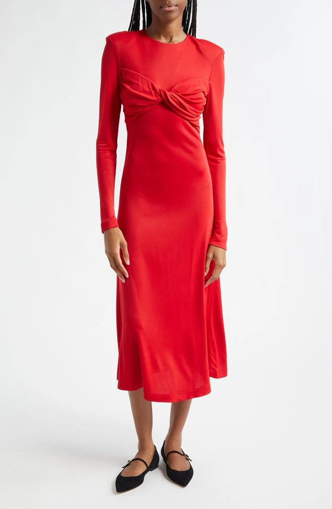 Farm Rio Long Sleeve Midi Dress 1