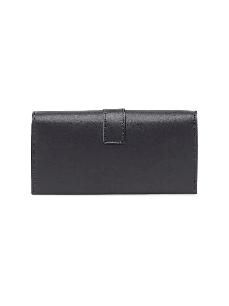 Salvatore Ferragamo Hug Leather Wallet With Chain 4