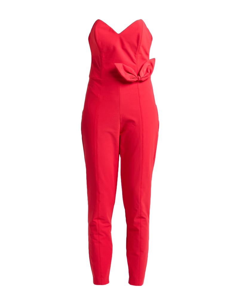 ワンピース Elisabetta Franchi Burro Quarzo ette Jumpsuit ELISABETTA FRANCHI BURRO QUARZO GEORGETTE JUMPSUIT