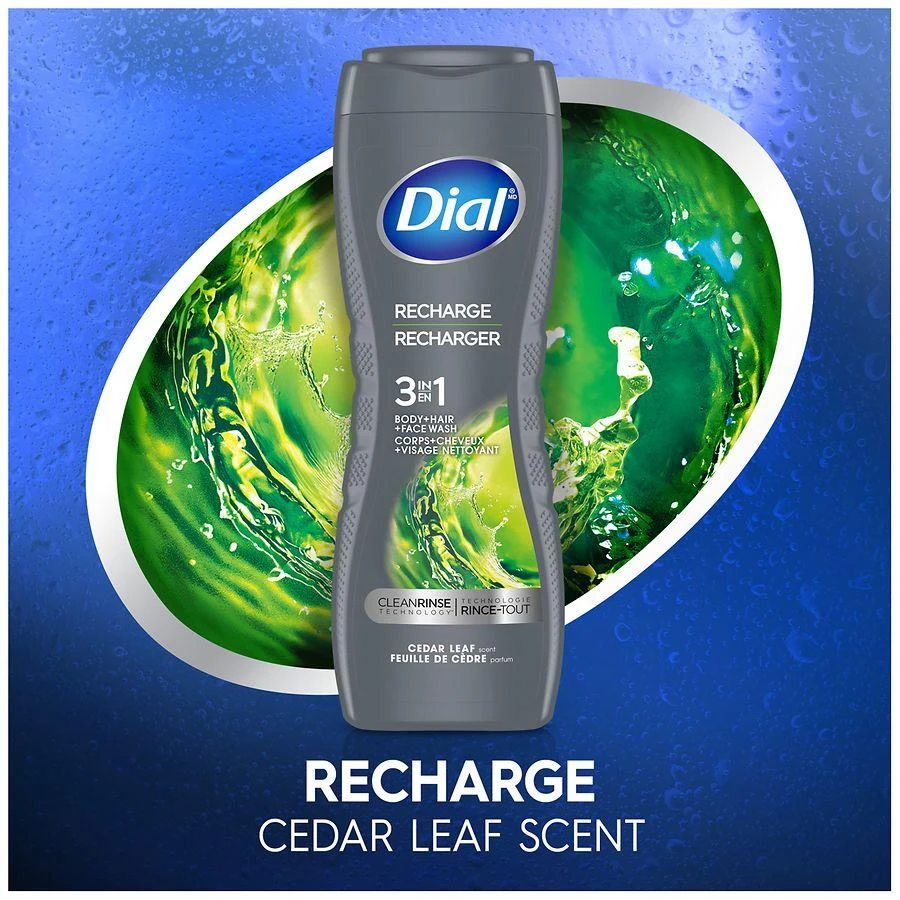 Dial Men 3 in 1 Body Wash Recharge 9