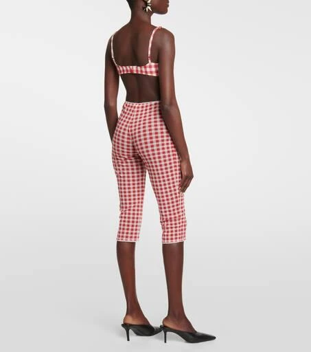 Acne Studios Linen-blend bra top 3