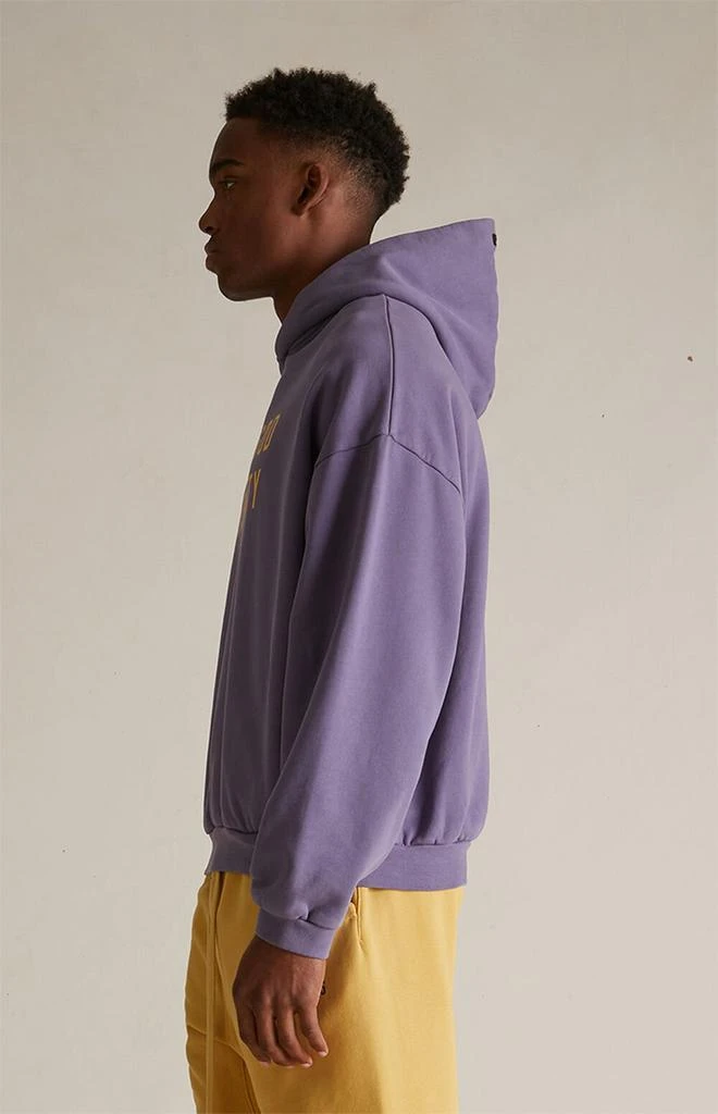 Essentials Lavender Heavy Fleece Hoodie 3