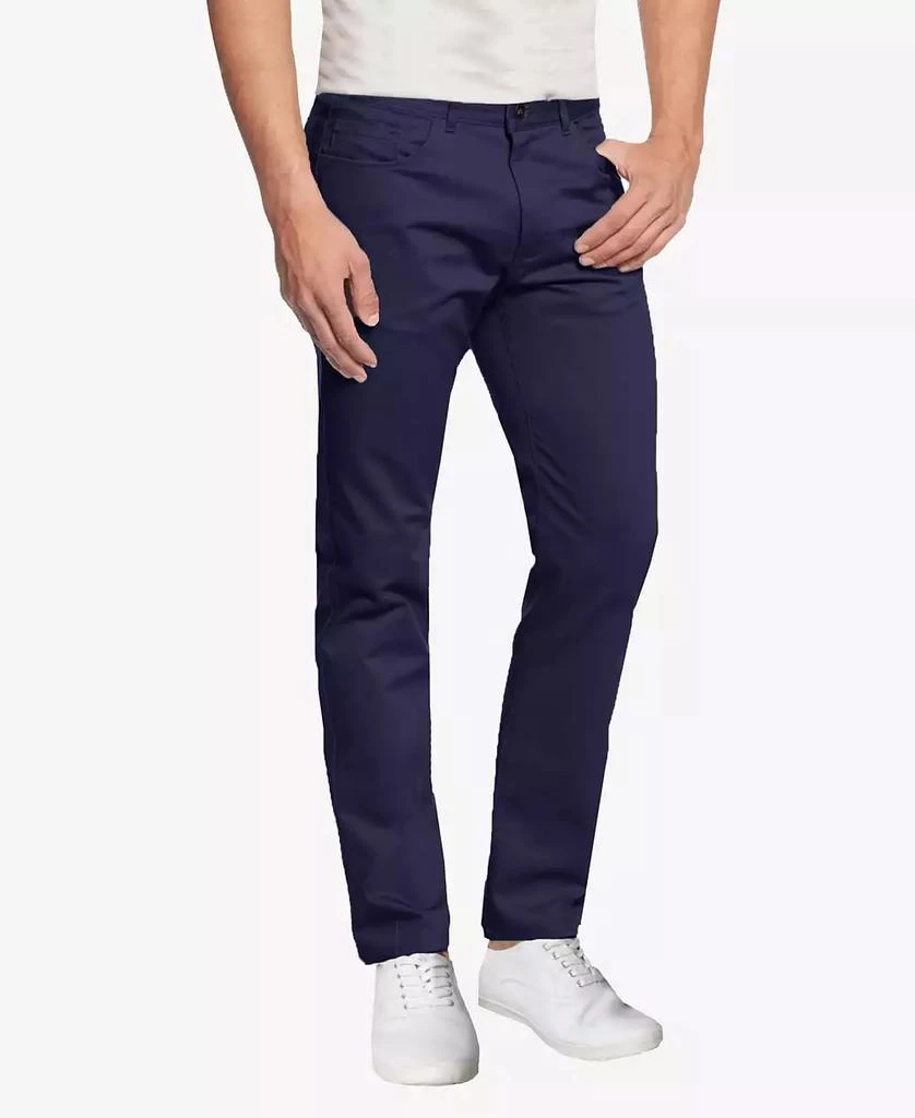 Galaxy By Harvic Men's 5-Pocket Ultra-Stretch Skinny Fit Chino Pants 1