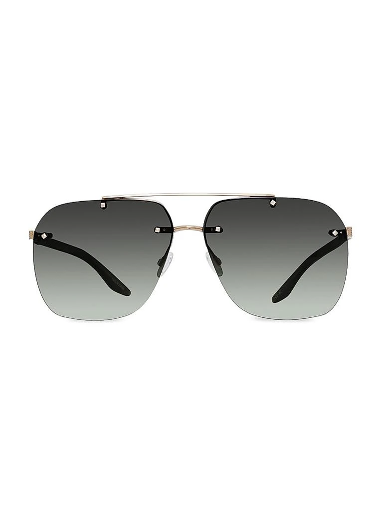 Barton Perreira Daniel 64MM Navigator Sunglasses 2