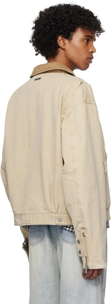 C2H4 Khaki Mechanist Work Jacket 3
