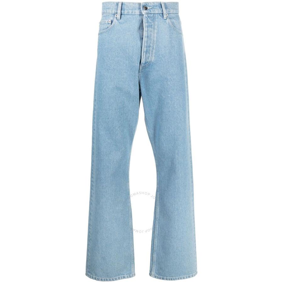 Nanushka Straight Leg High Waist Jeans