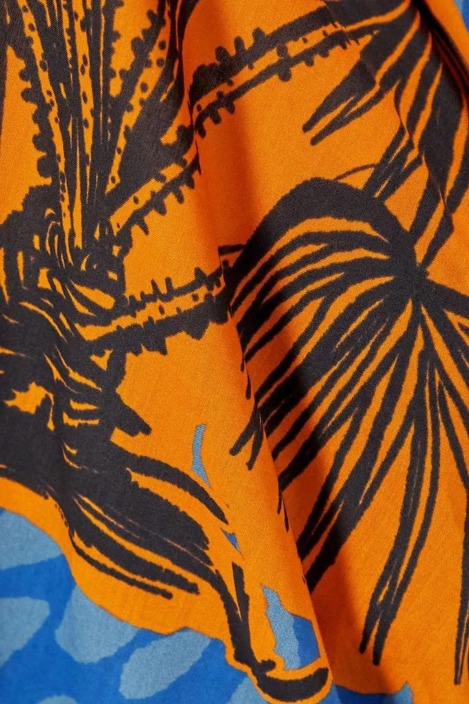 JOHANNA ORTIZ Vida Salvaje printed cotton midi dress 4