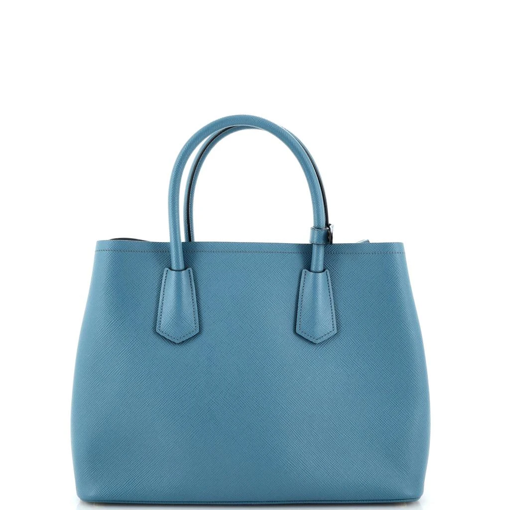 Prada Cuir Double Tote Saffiano Leather Small 3