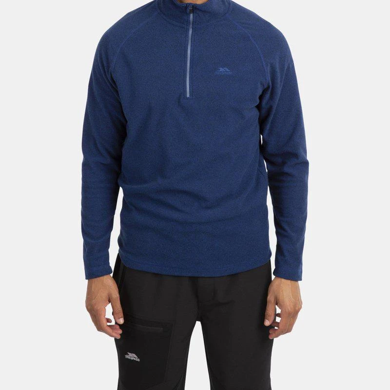 Trespass Mens Keynote Fleece Dark Navy 2