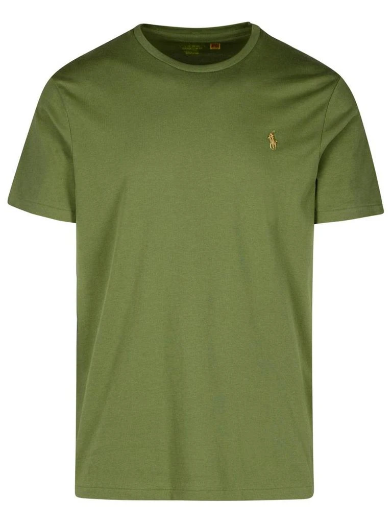 Ralph Lauren Polo Ralph Lauren Green Cotton T-Shirt 1